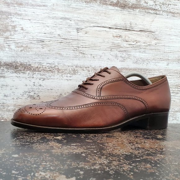Bally | Shoes | Mens Bally Nolan Wingtip Oxford Shoes Sz E  display picture 1